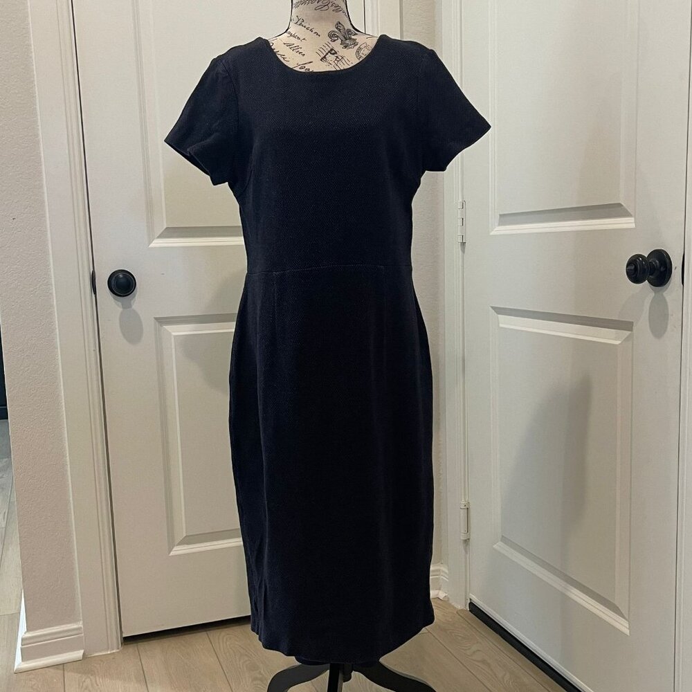 Boden Black Midi Dress